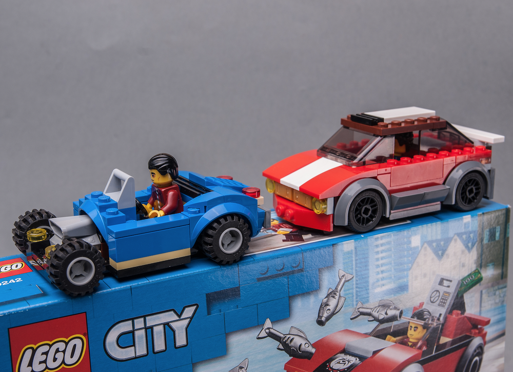 Lego 60242 Hot Hatch & Blue HotRod