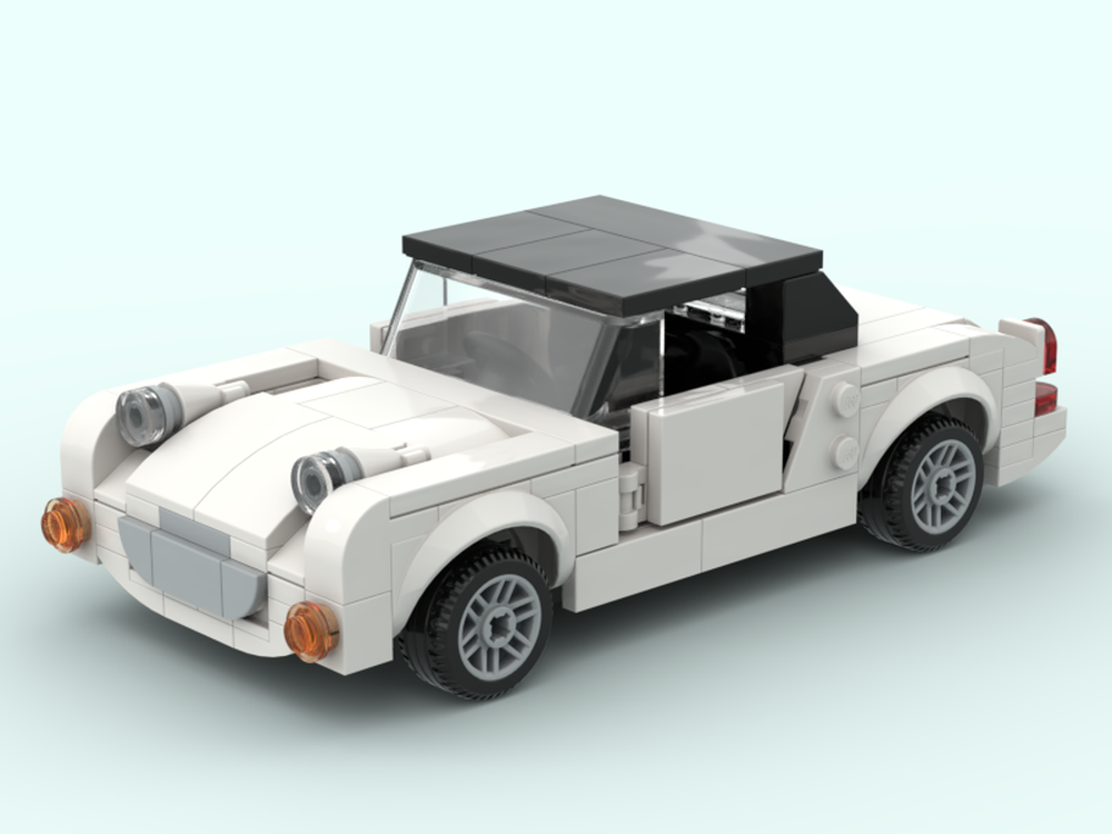 Lego 1959 Austin Healey Frogeye Sprite - 8 stud Wide