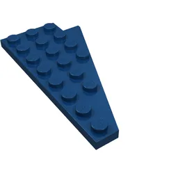 Wedge Plate 8 x 4 Wing Left / Dark Blue