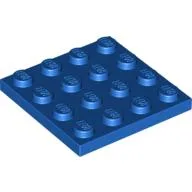 Plate 4 x 4 / Blue