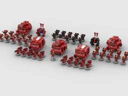 Blood Angels 40K Micro Army