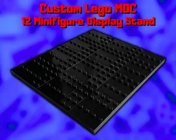 12 Minifigure Display Stand