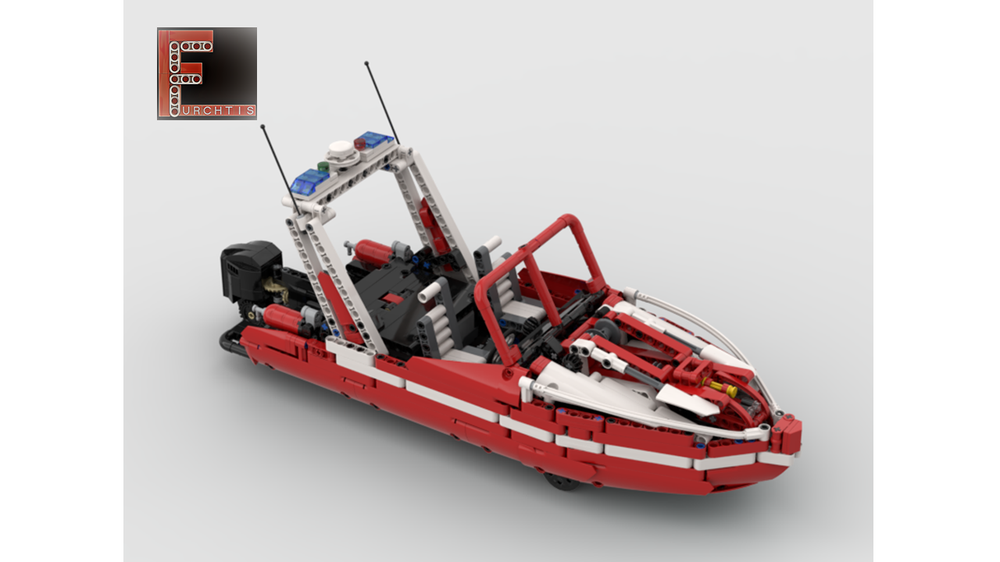 Lego Fire Boat Full RC