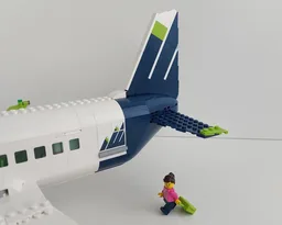 New tail for 60367 "Passenger Airplane"