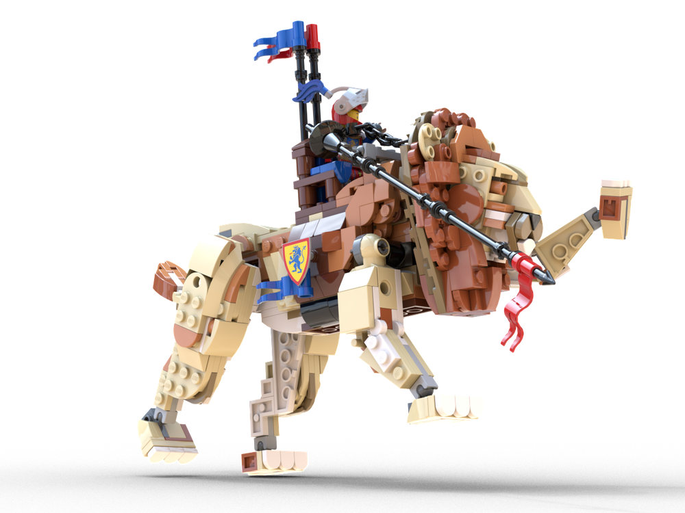 Lego Armored lion