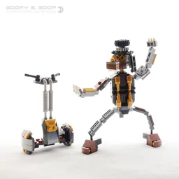 Goofy and his Segway