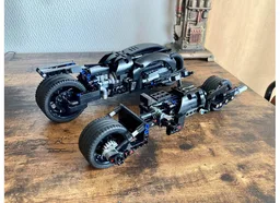 Batcycle and Batpod