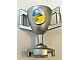 Lego Minifigure, Utensil Trophy Cup with Desert and Full Moon Pattern (Sticker) - Set 8864