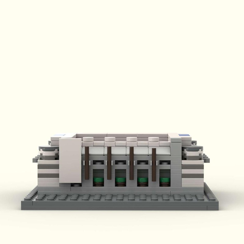 Lego Mini Estadio Santiago Bernabéu
