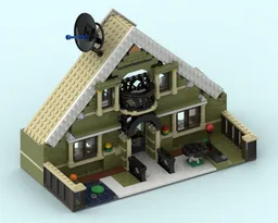 10326 Modern A-Frame House