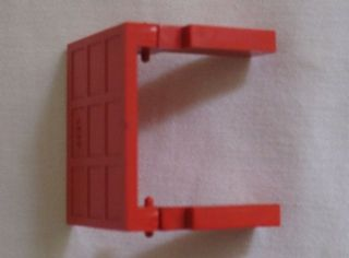 Lego Garage Door Solid Assembly - Old (Hinge Pins on Counterweights - Both Sides)