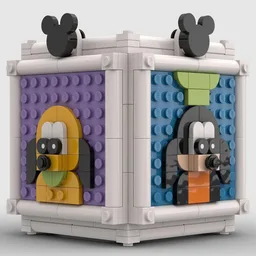 Mickey Cube Frame For 43221