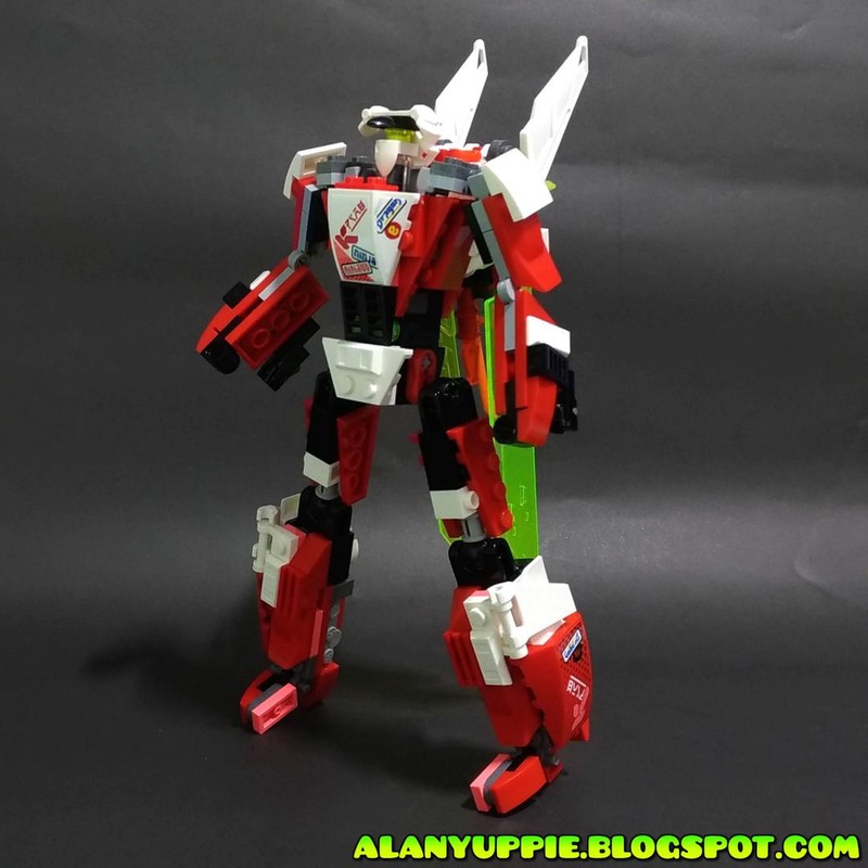 Lego Ninjago Transformer from Kai Mech Jet (set 71707)