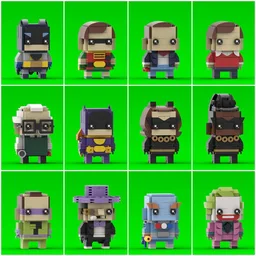 Caped Crusader 1966 Brickheadz Collection