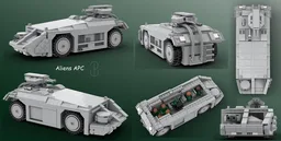 Aliens APC Minifigish WIP