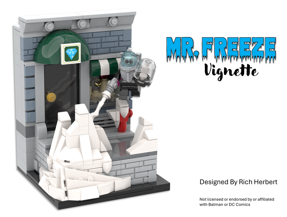 Lego Mr. Freeze Vignette
