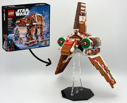 Gingerbread Shuttle (40806 Alternate Model)