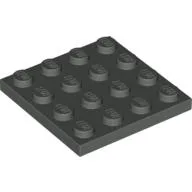 Plate 4 x 4 / Dark Gray