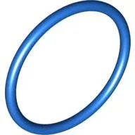 Rubber Belt Extra Large (Round Cross Section) - Approx. 7 x 7 / Blue