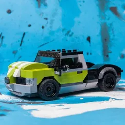 villain's lime green pick up
