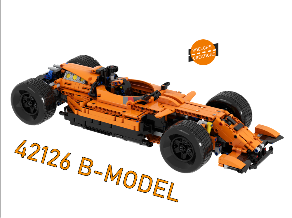 Lego 42126 B-model Formula 1 Car
