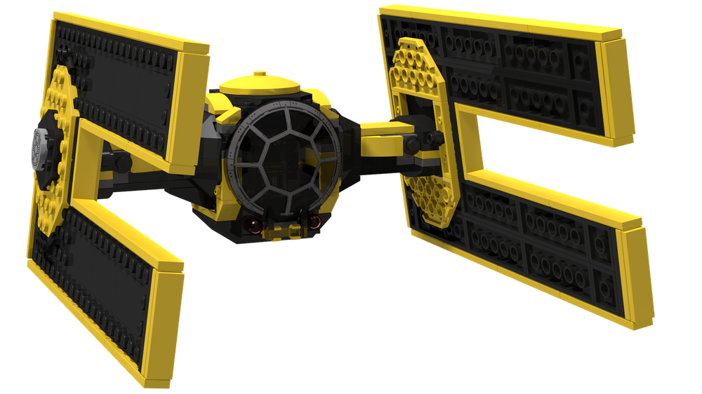 Lego TIE/D automated fighter (Mining Guild variant)