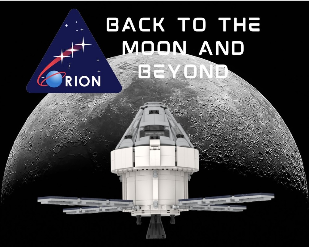 Lego Orion Spacecraft Minifigure Scale