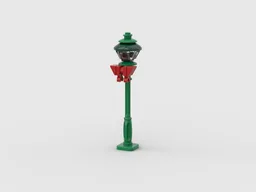 Winter Village Street Lamp