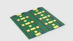 Ballasted Straight Track Baseplates (32x32)