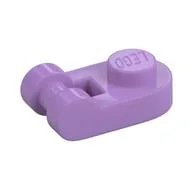 Plate Special 1 x 1 Rounded with Handle / Medium Lavender
