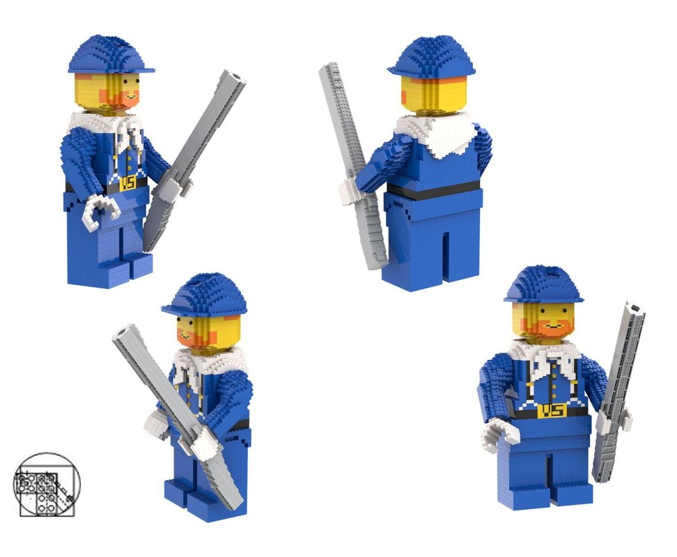 Lego Maxi Figure Cavalry Soldier