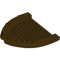 Lego Boat Hull Section, Brick 16 x 13 x 2 / Dark Brown