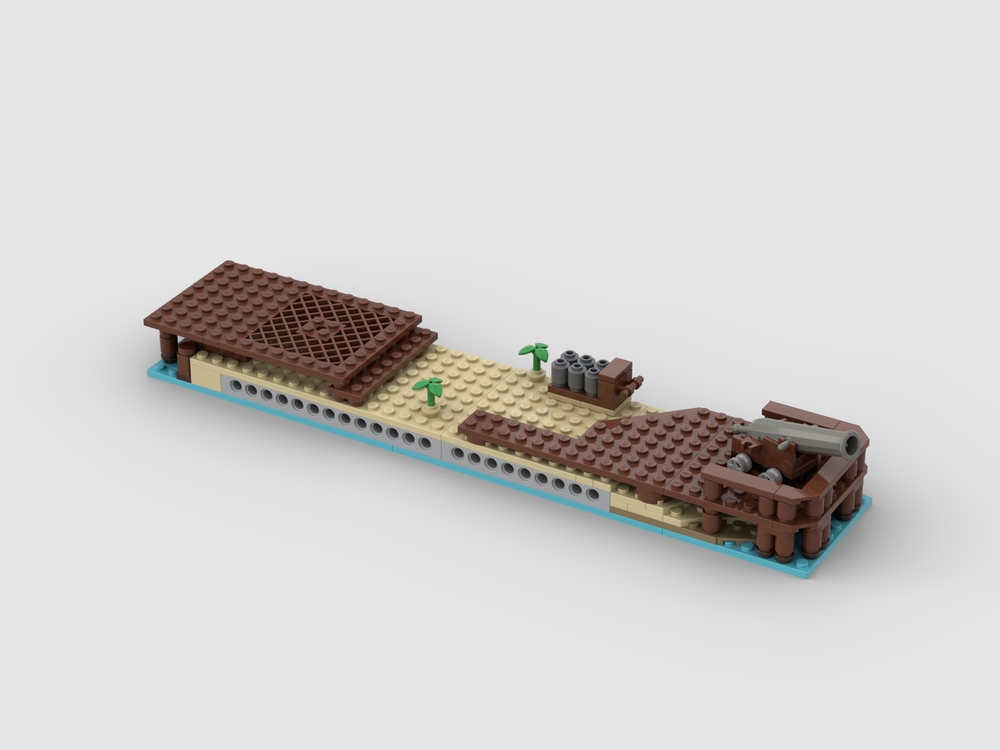 Lego Pirate Island Bay - Extension and Connection