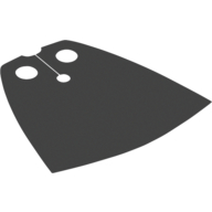 Lego Neckwear Cape, Standard [Traditional Starched Fabric] / Dark Bluish Gray