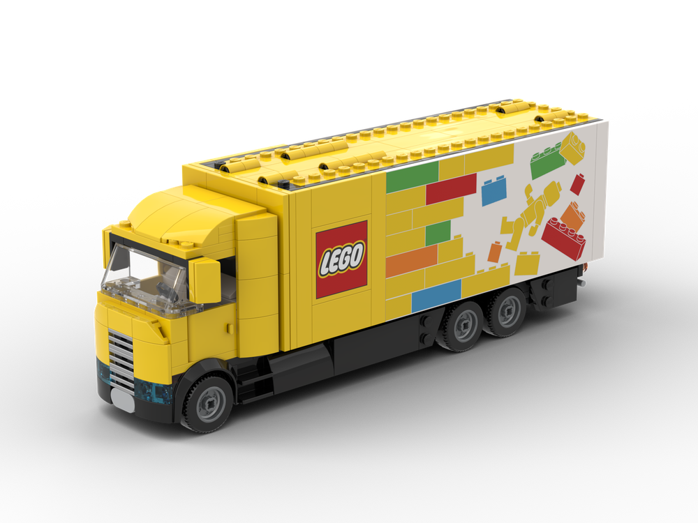 Lego 60440 - Box Truck Long (low cabin roof)