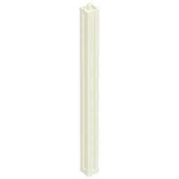 Scala, Building, Support Tall, Type 1, 28.5 Studs Long [Complete Assembly] / White