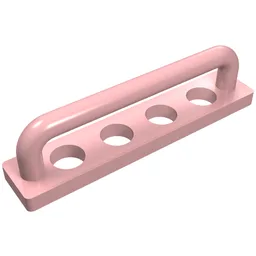 Scala, Equipment, Towel Bar 1 x 5 / Light Salmon