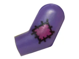 Arm, Left with Dark Pink Patch Pattern