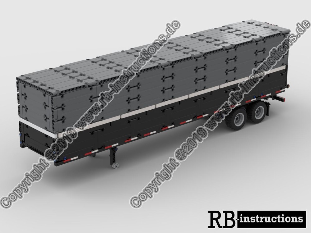 Lego Box Trailer for 42078 Mack Anthem