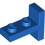 Bracket 1 x 2 with 1 x 2 Vertical Studs / Blue