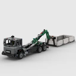 42078 D model MAN F8 16.320 Hookloader