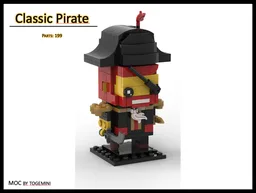 Pirate Captain Brickbeard - Brickheadz