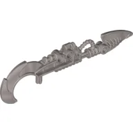 Large Figure Weapon Blade, Piraka Water Harpoon (Vezok) / Pearl Light Gray