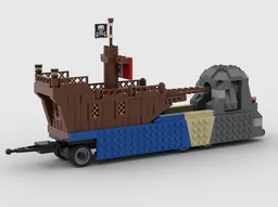 Carnival float Pirate World
