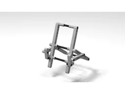 Fodable Tablet & Phone stand - Light Bluish Gray