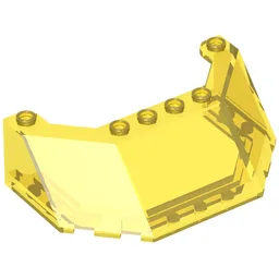 Windscreen 5 x 8 x 2 / Trans-Yellow