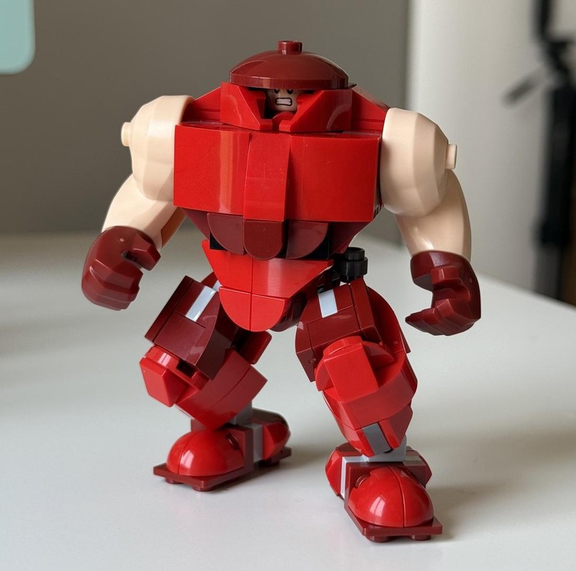 Lego Juggernaut - (Marvel, X-Men, Spiderman Villain)