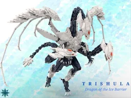 TRISHULA, dragon of the Ice Barrier
