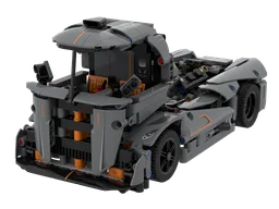 42173 Jesko Race Truck Grey