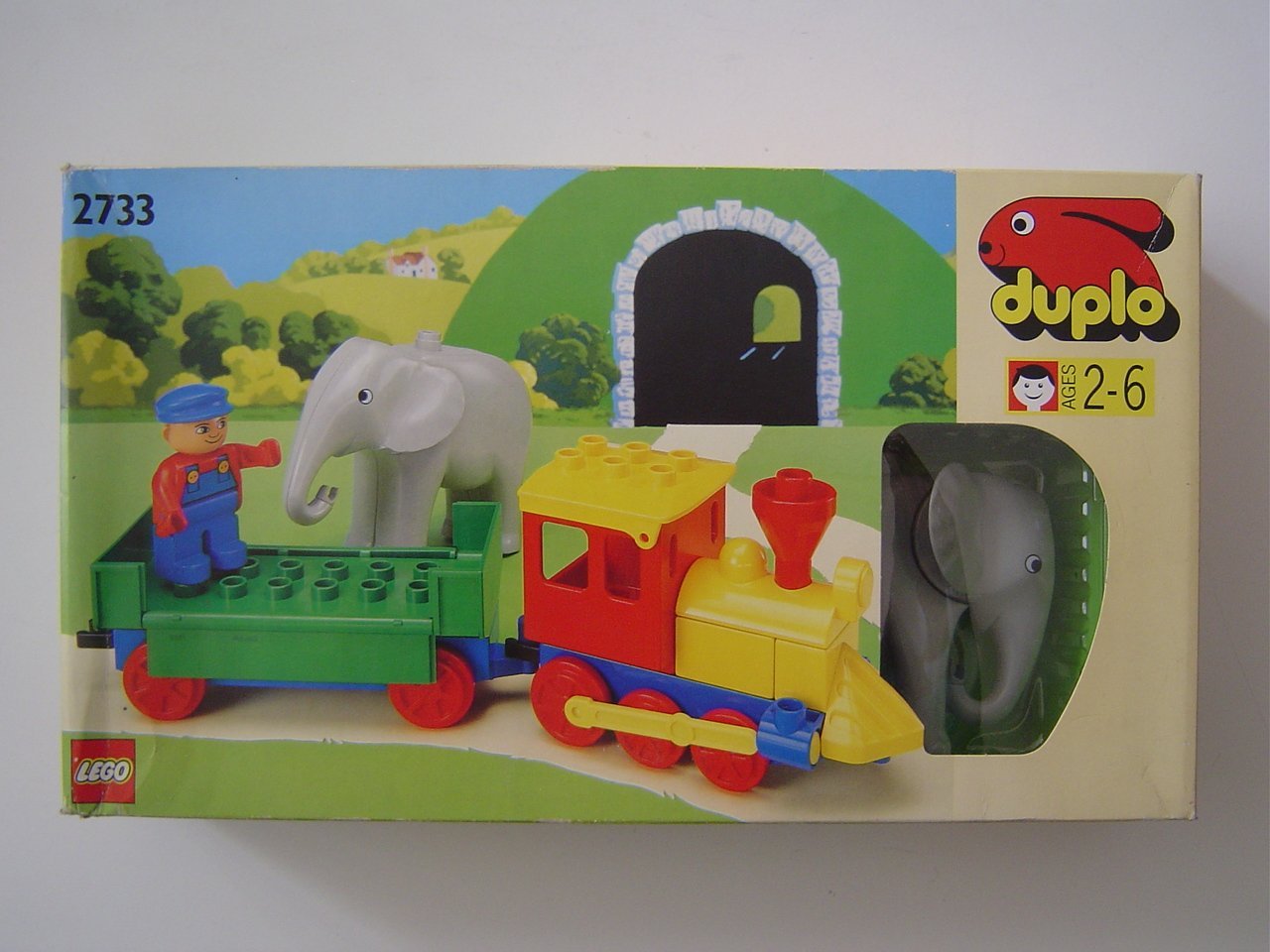 Lego Push-Along Play Train (with Elephant)